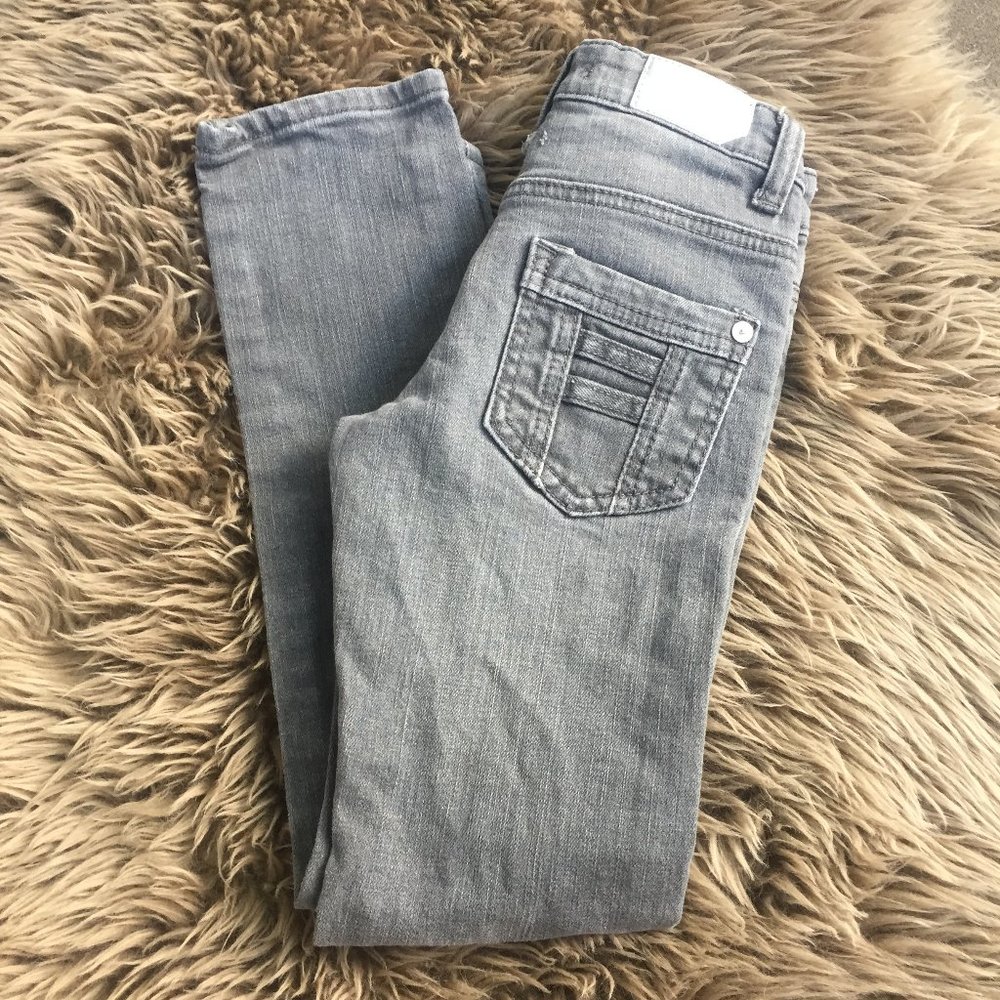 Vigoss grey wash straight leg jeans - size 7G